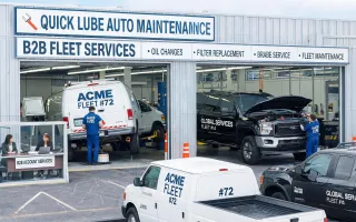 Quick-lube and maintenance chains